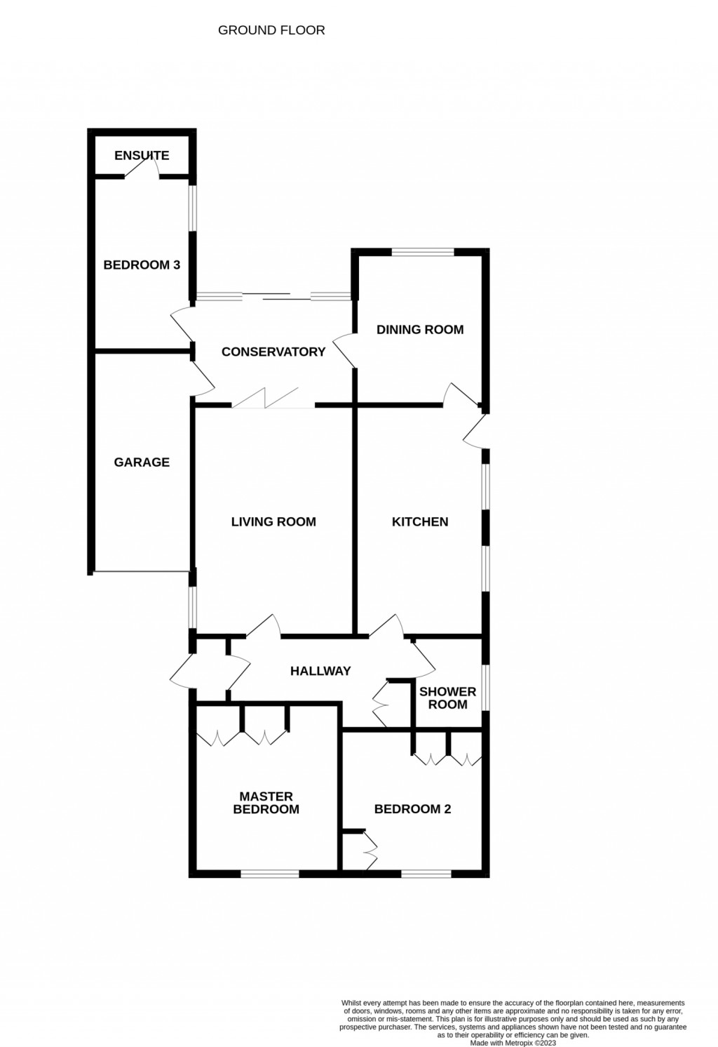 Floorplans For Colneis Road, Felixstowe