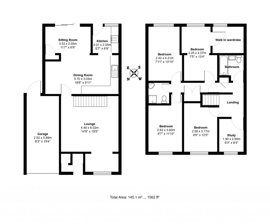 Floorplans For Wilmslow Drive, IP2