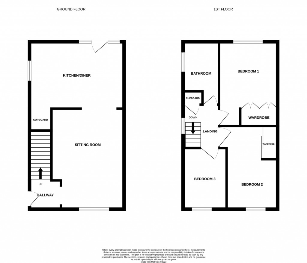 Floorplans For Red House Close, Trimley St. Martin