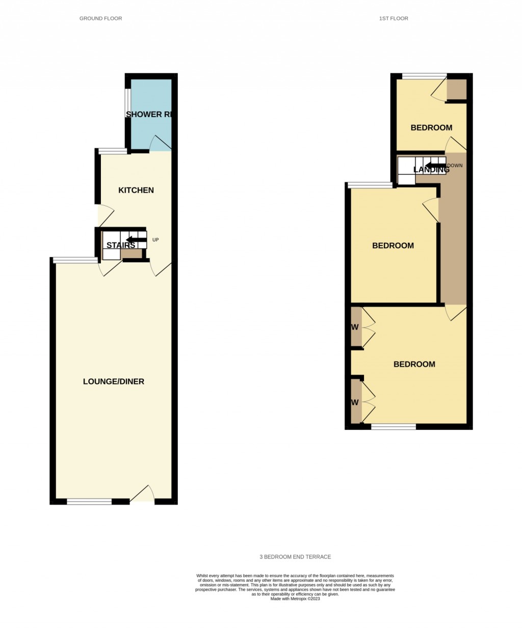 Floorplans For Withipoll Street, Ipswich, Suffolk, IP4