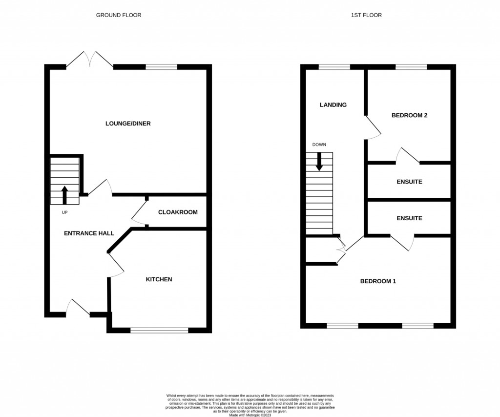 Floorplans For Grove Mews, Garrison Lane, Felixstowe