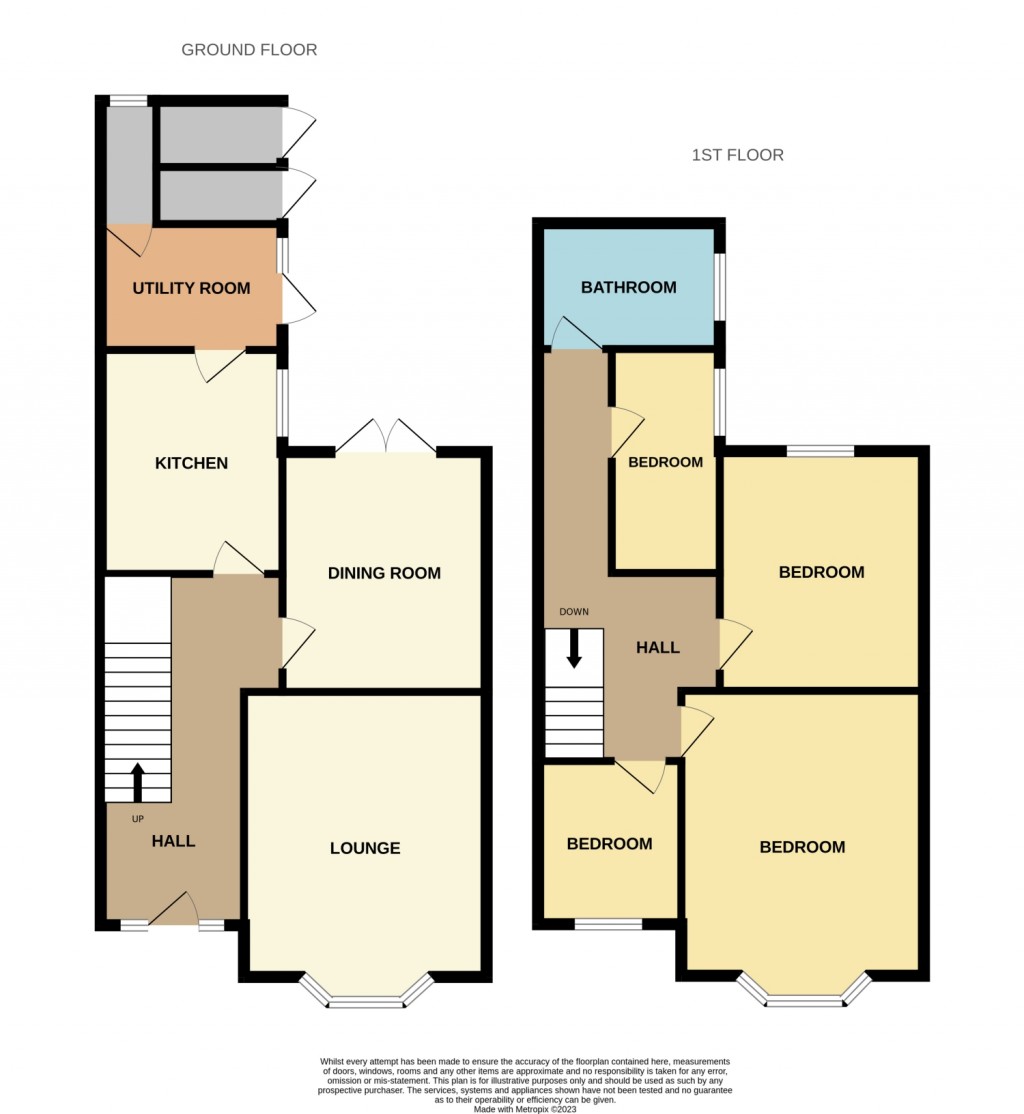 Floorplans For Grove Lane, Ipswich, Suffolk, IP4