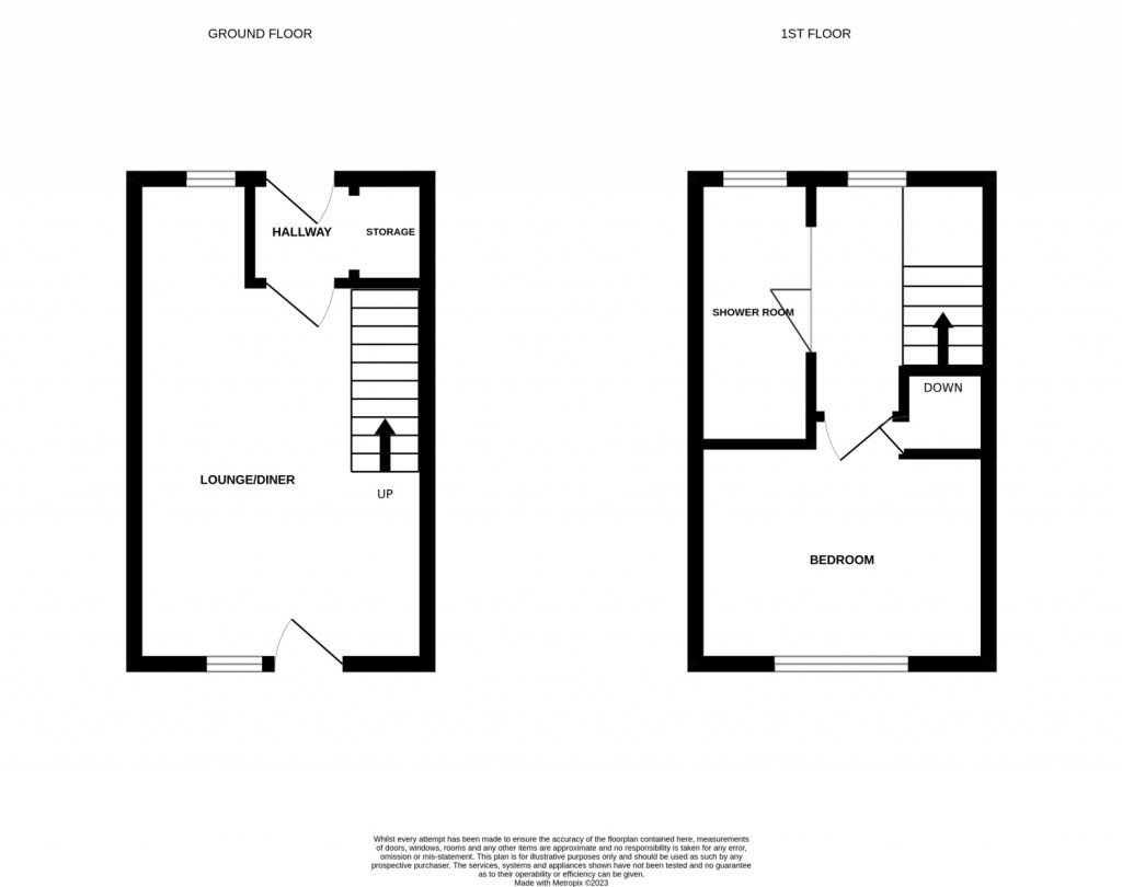 Floorplans For Blyford Way, Felixstowe