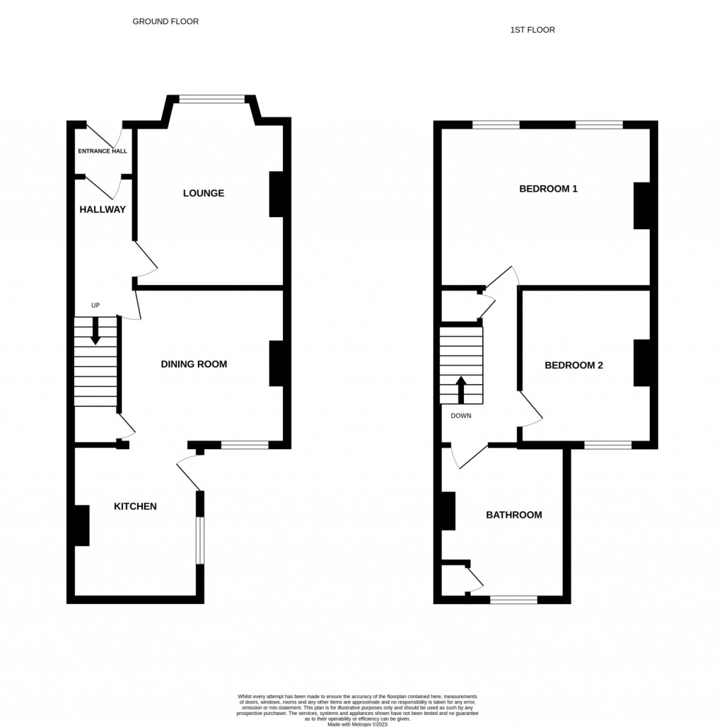 Floorplans For King Street, Felixstowe