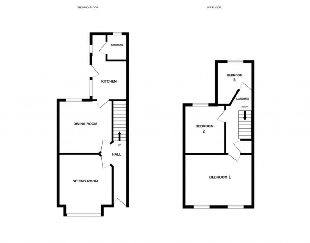 Floorplans For St. Andrews Road, Felixstowe