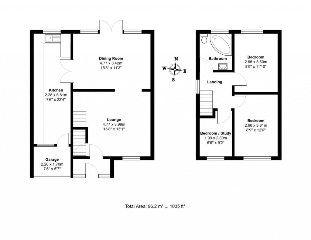 Floorplans For Maycroft Close, IP1