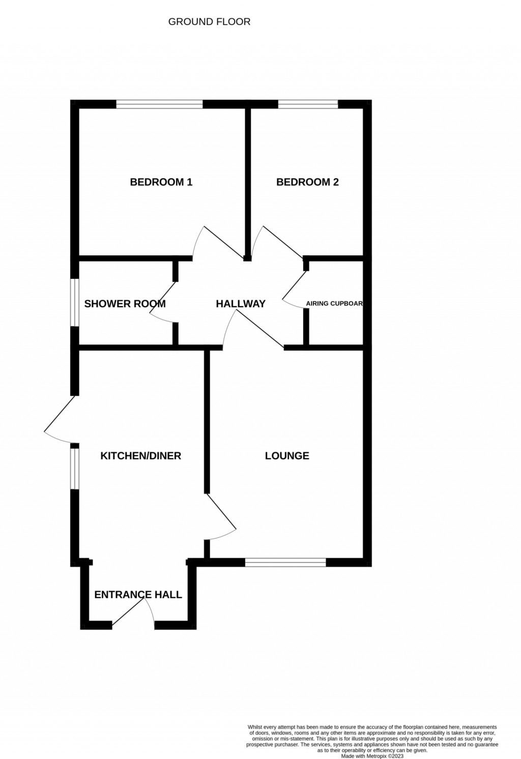 Floorplans For Welbeck Close, Trimley St. Mary