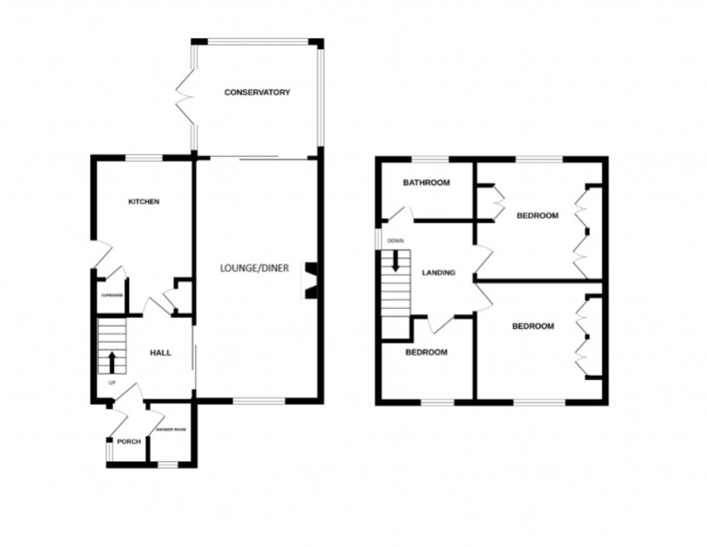 Floorplans For Kendal Green, Felixstowe