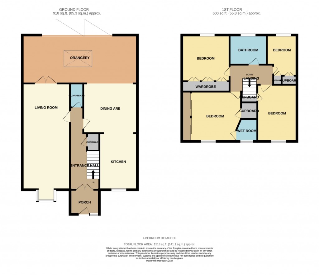 Floorplans For Chestnut Close Rushmere St Andrew