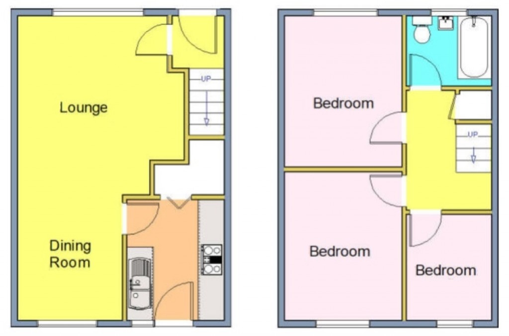 Floorplans For Jasmine Close, Trimley St. Martin