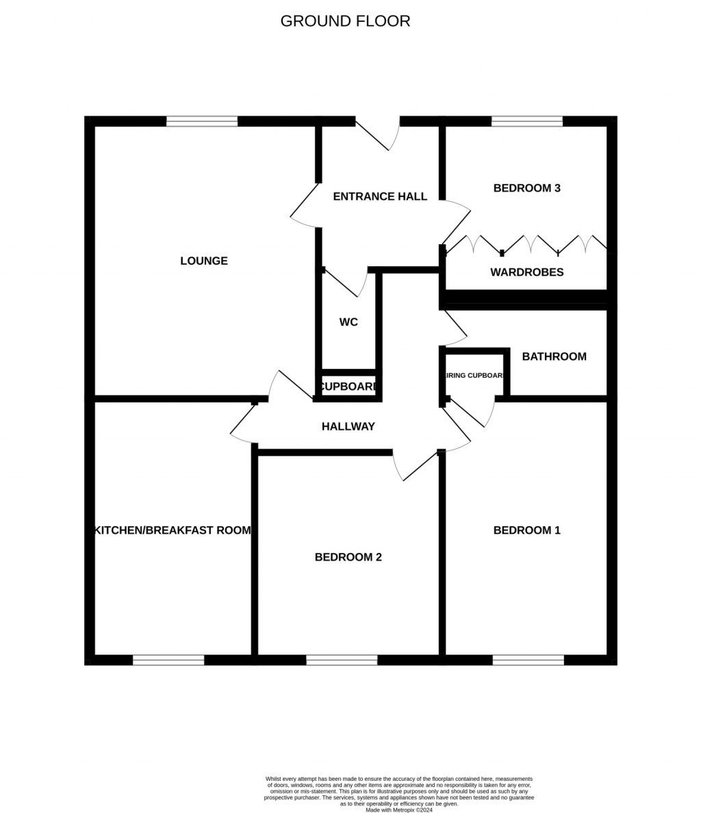 Floorplans For Beach Court, Beach Road East, Felixstowe