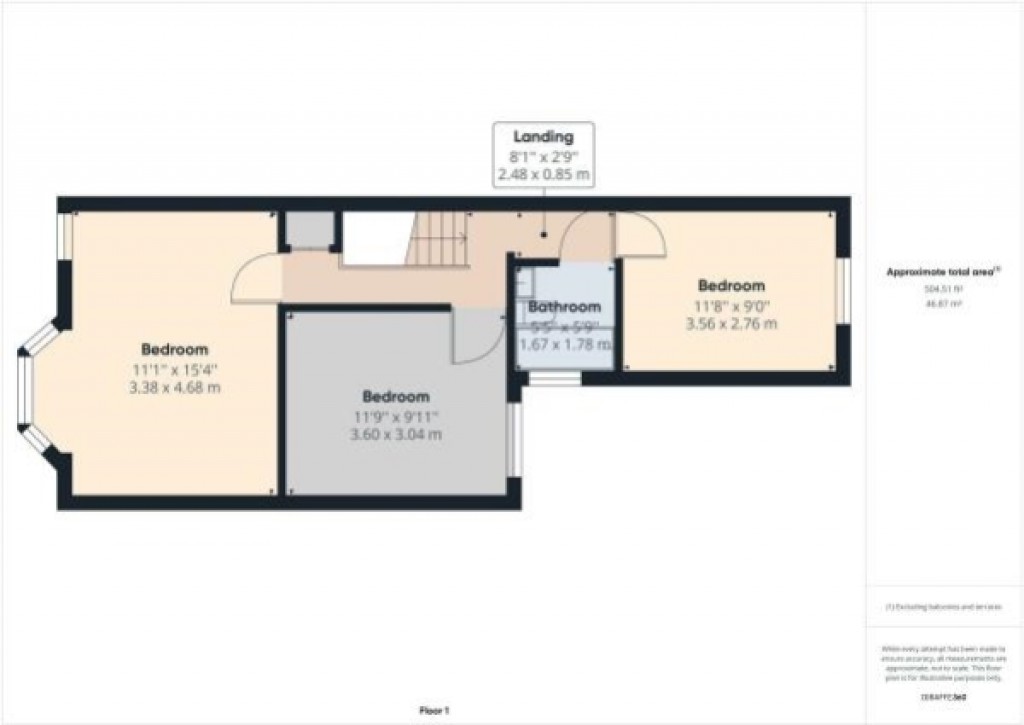 Floorplans For Foxhall Road Ipswich, IP3