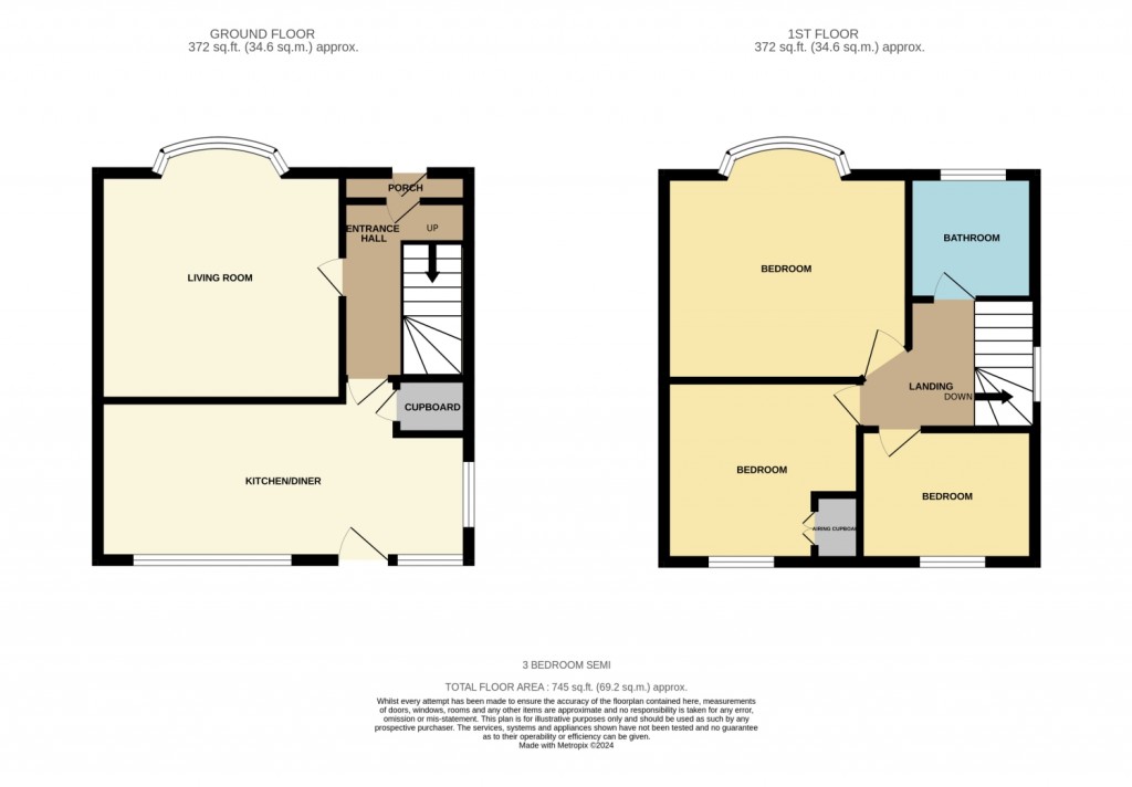 Floorplans For Felixstowe Road, IP3