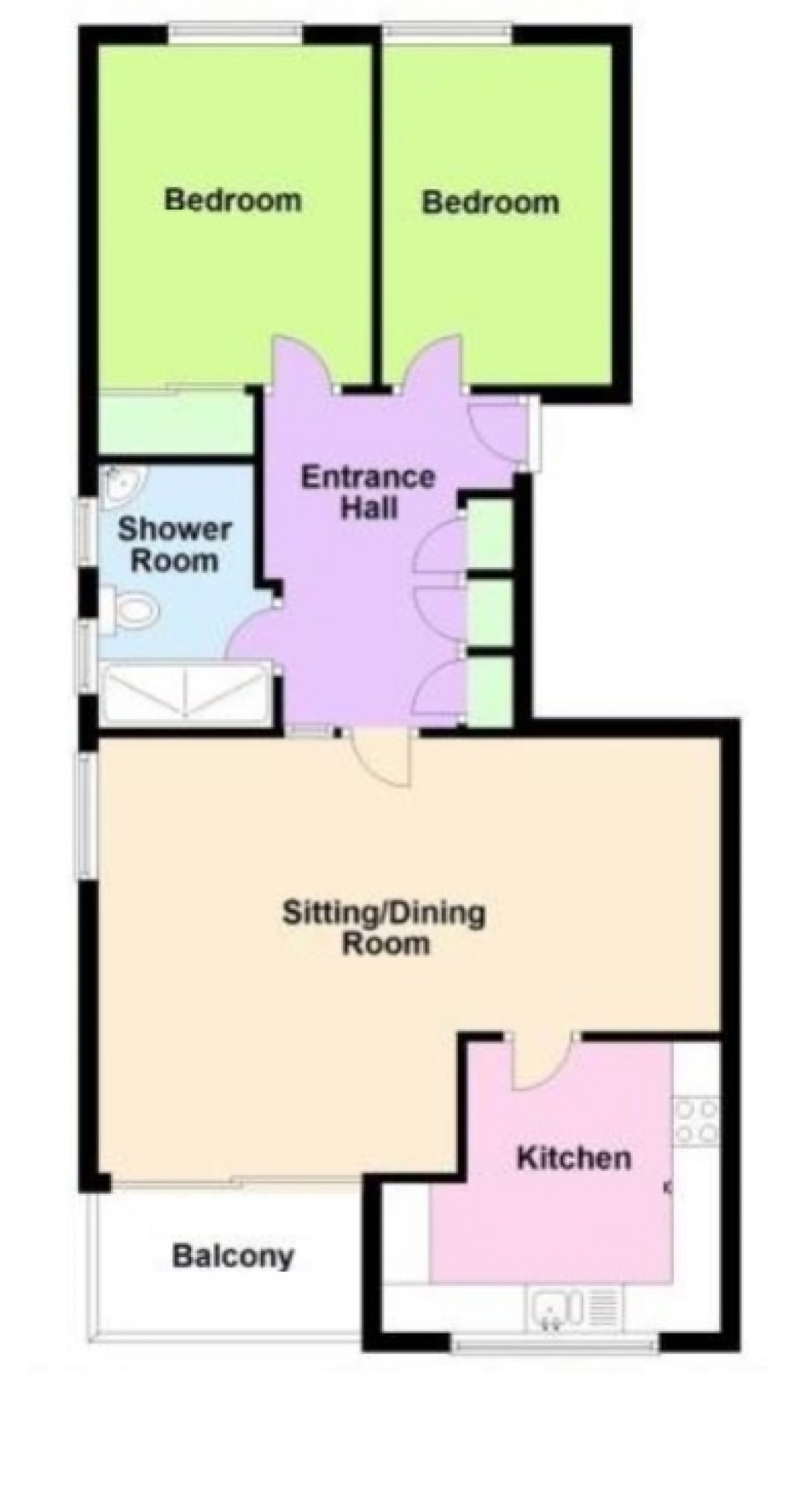 Floorplans For Rosemount, Hamilton Gardens, Felixstowe