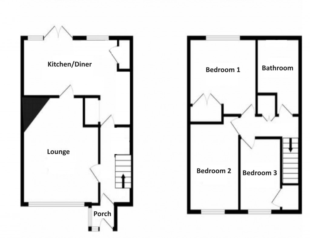 Floorplans For James Boden Close, Felixstowe