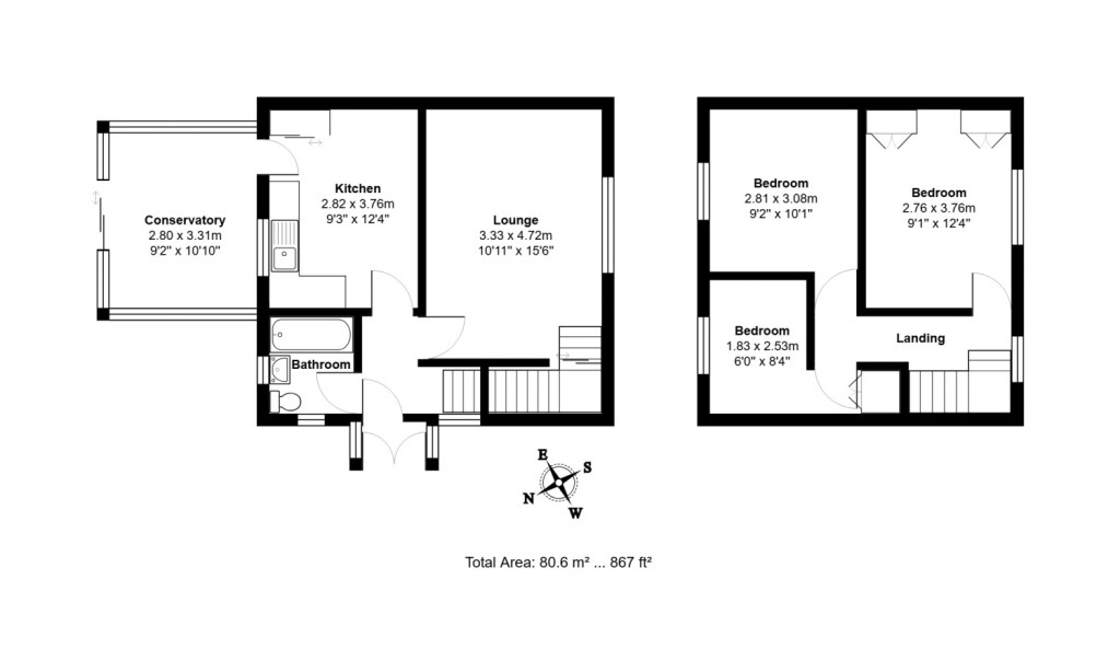 Floorplans For Speedwell Road, IP2