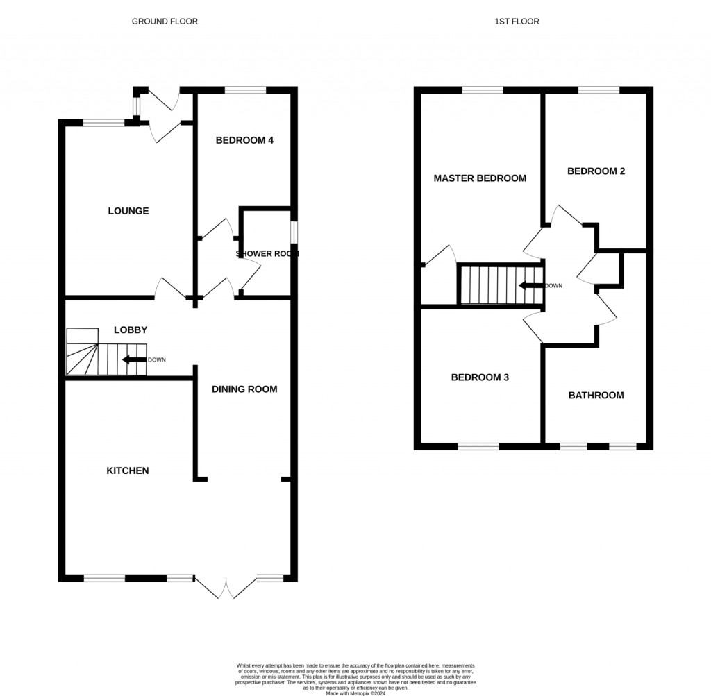 Floorplans For Thomas Avenue, Trimley St. Mary