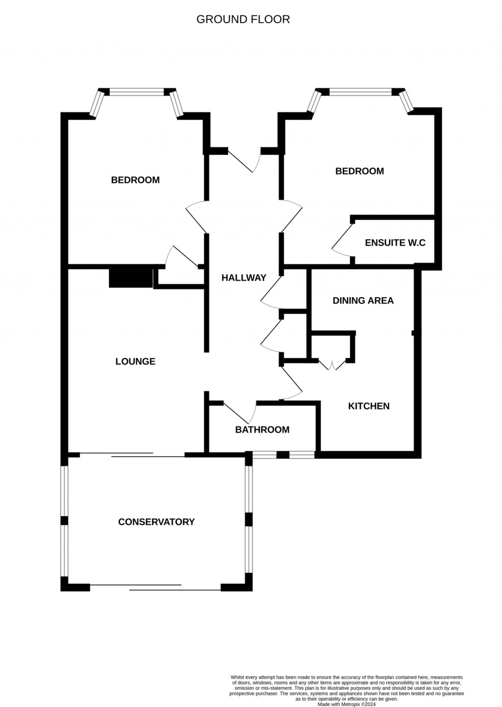 Floorplans For Rosemary Avenue, Felixstowe