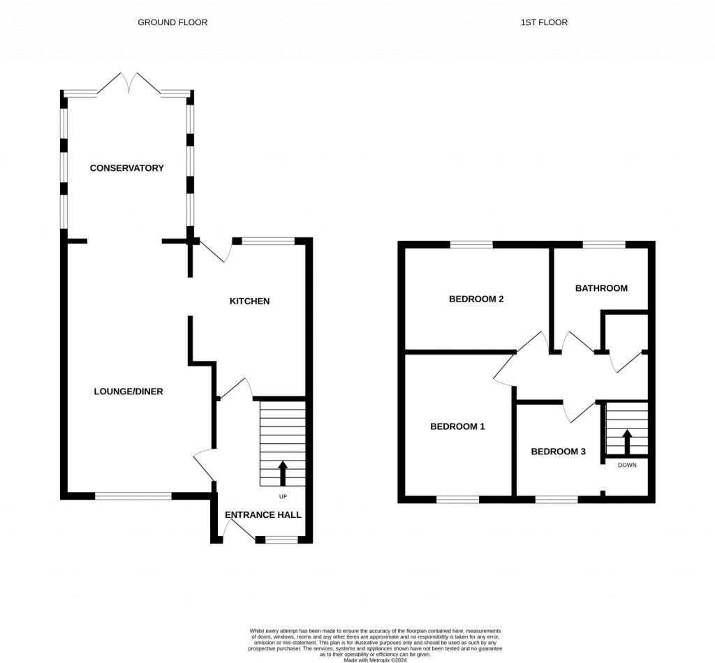 Floorplans For Kersey Road, Felixstowe