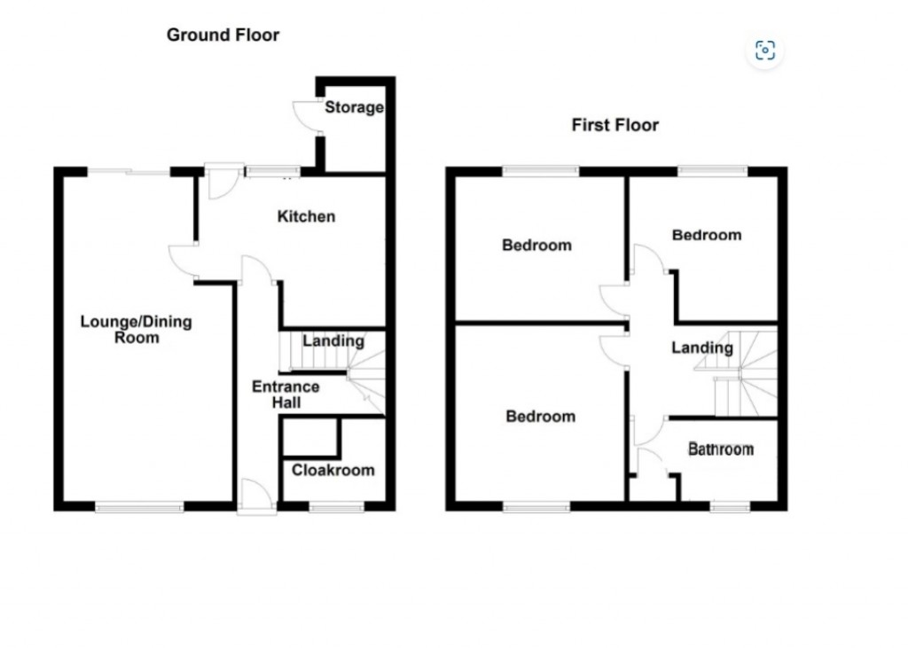 Floorplans For Gosford Way, Felixstowe