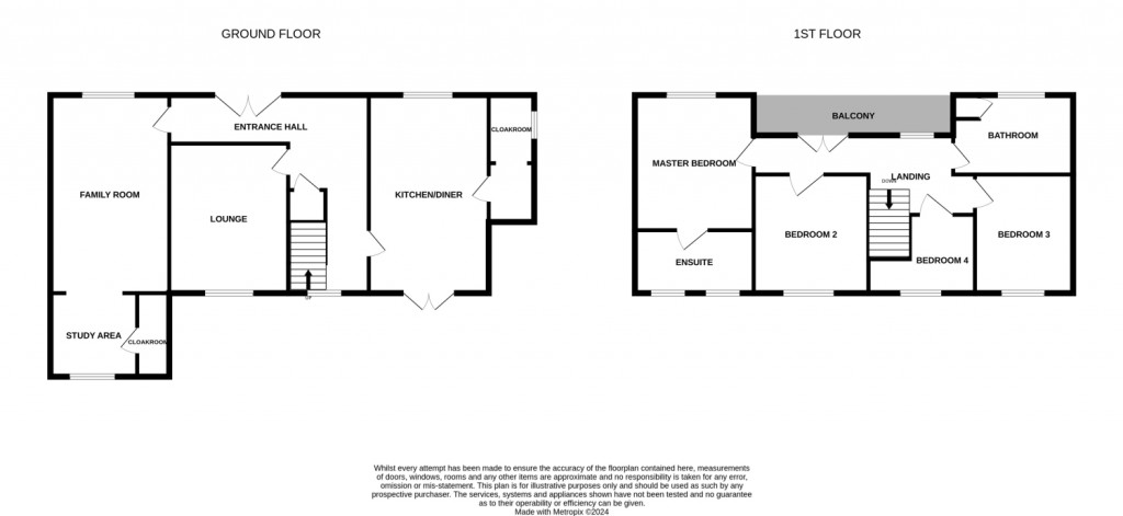 Floorplans For High Road, Trimley St. Mary