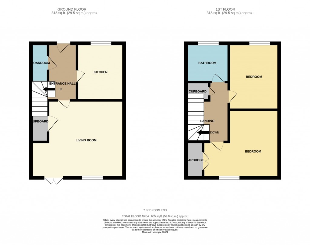 Floorplans For Badger Close, Needham Market, IP6