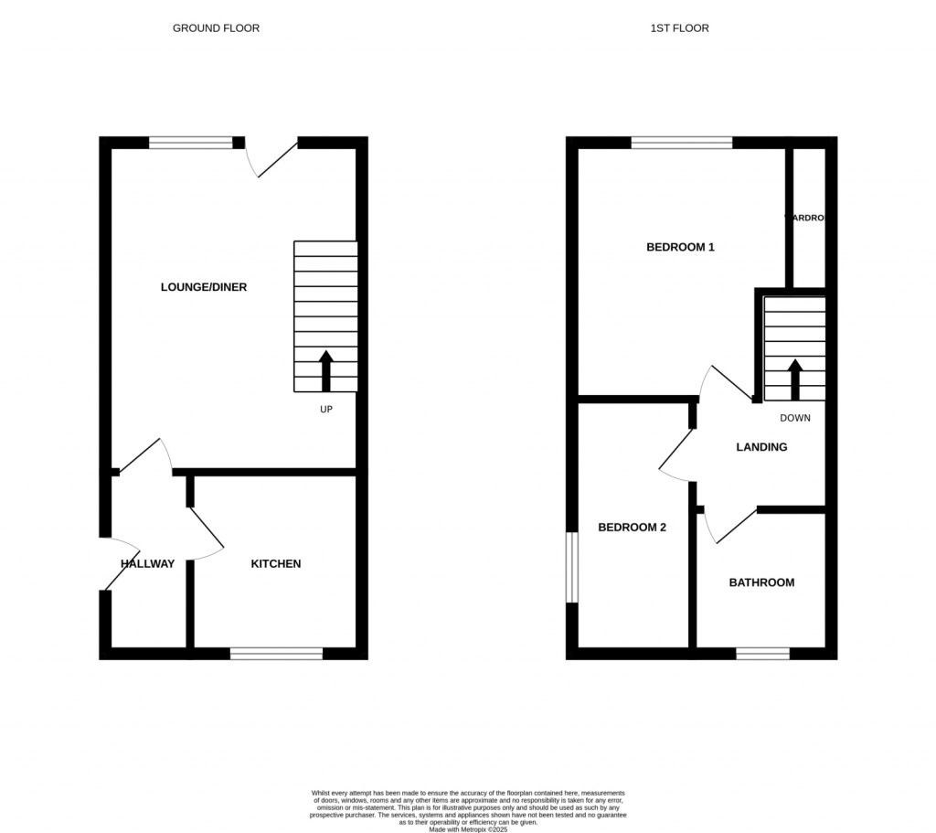 Floorplans For Bredfield Close, Felixstowe