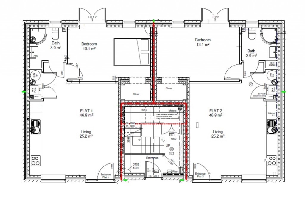 Floorplans For Finsbury Court, Glenfield Avenue, Felixstowe