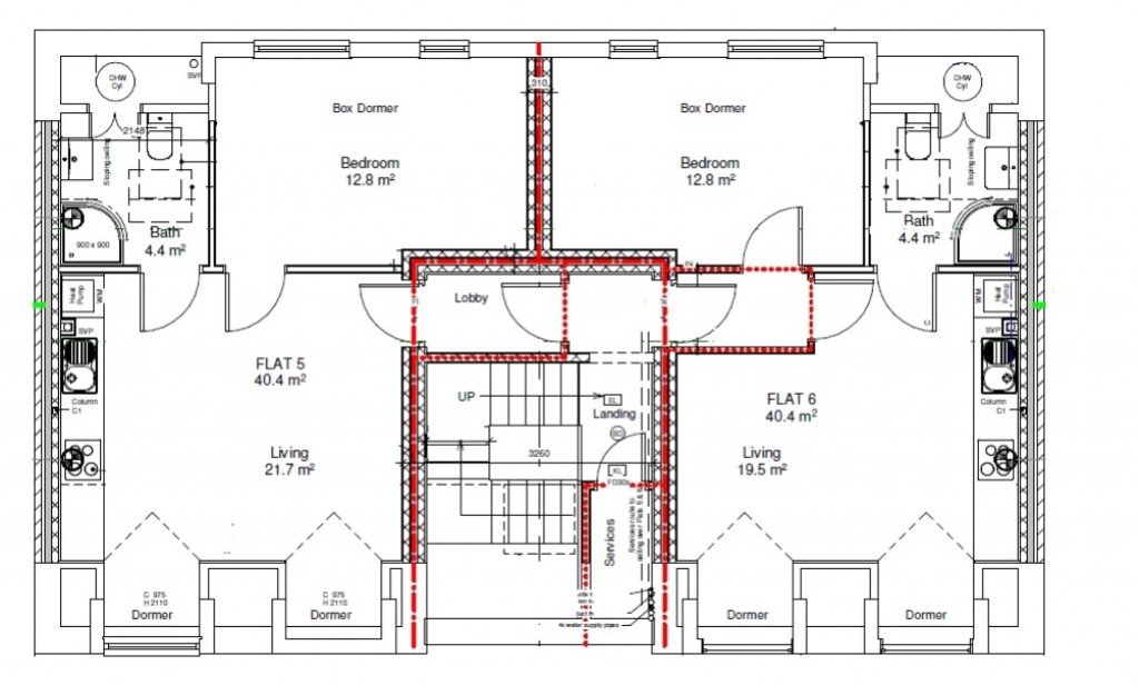 Floorplans For Finsbury Court, Glenfield Avenue, Felixstowe