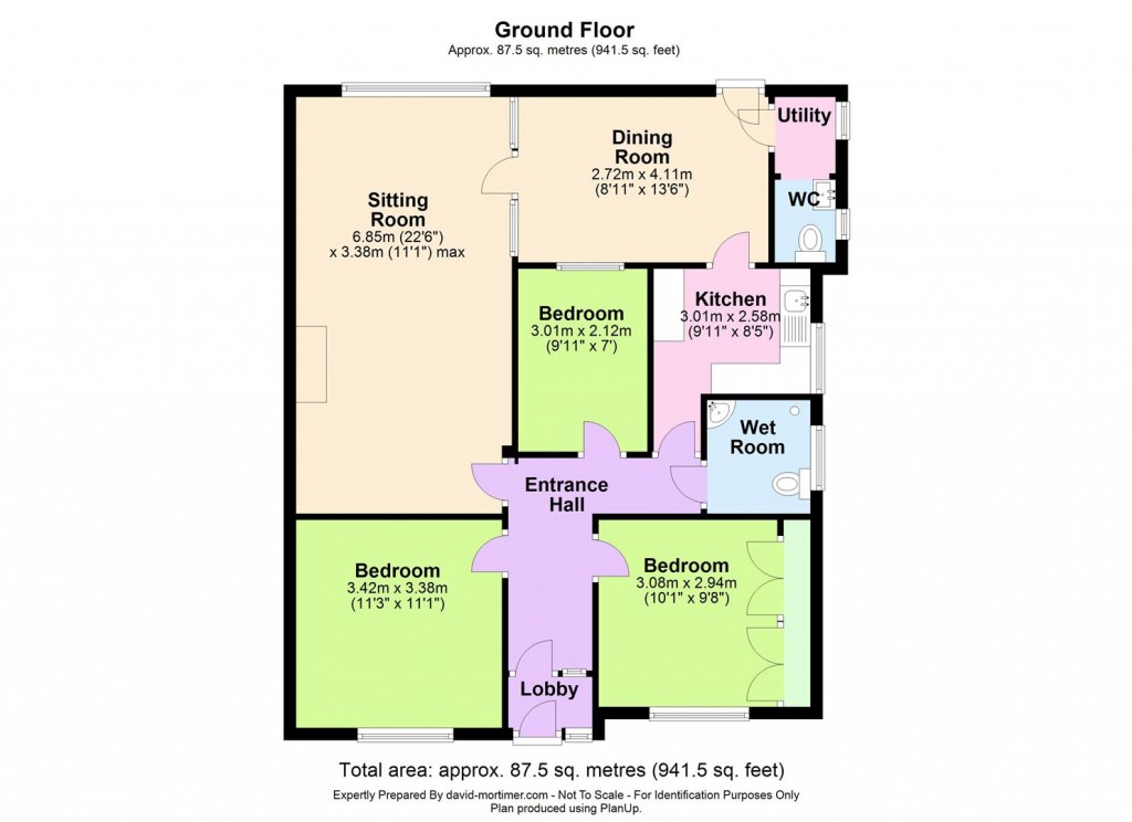 Floorplans For Oak Road, Stowupland, Stowmarket