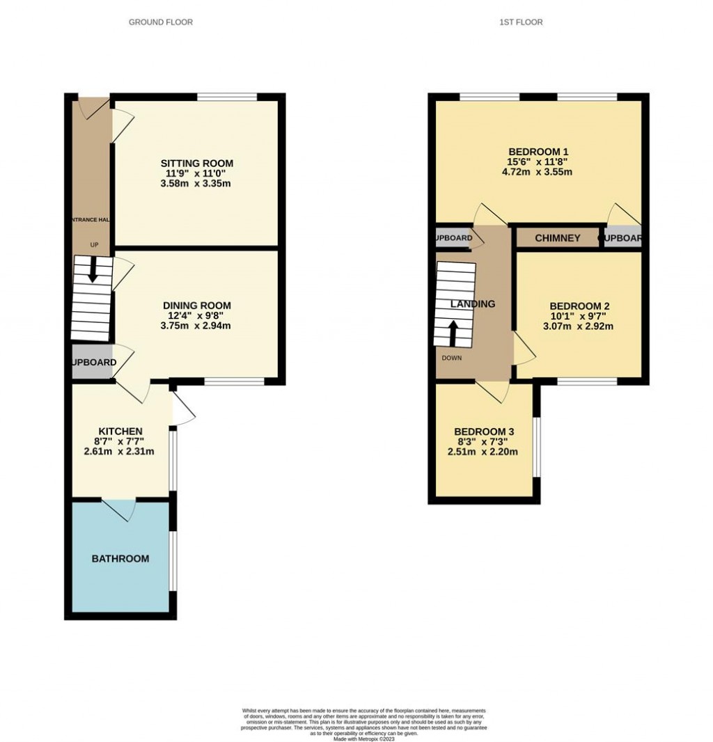 Floorplans For Bury Street, Stowmarket