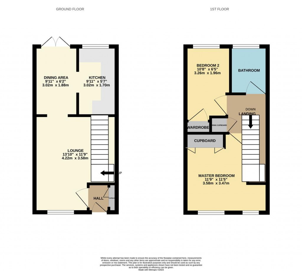 Floorplans For Bury Street, Stowmarket