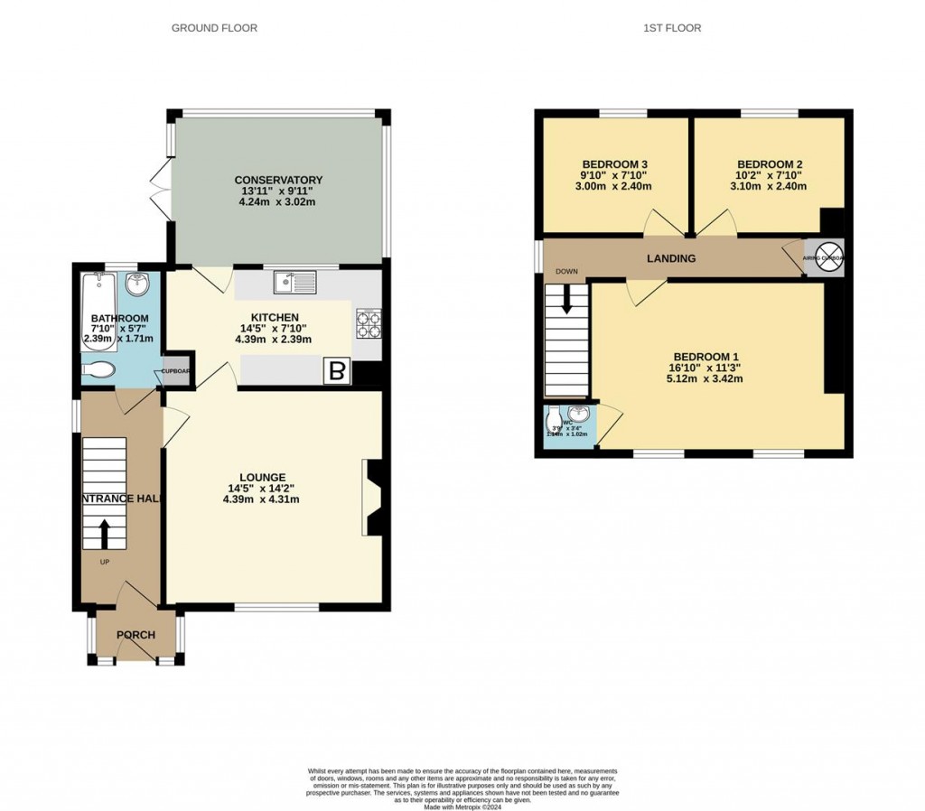 Floorplans For Saxham Street, Stowupland, Stowmarket