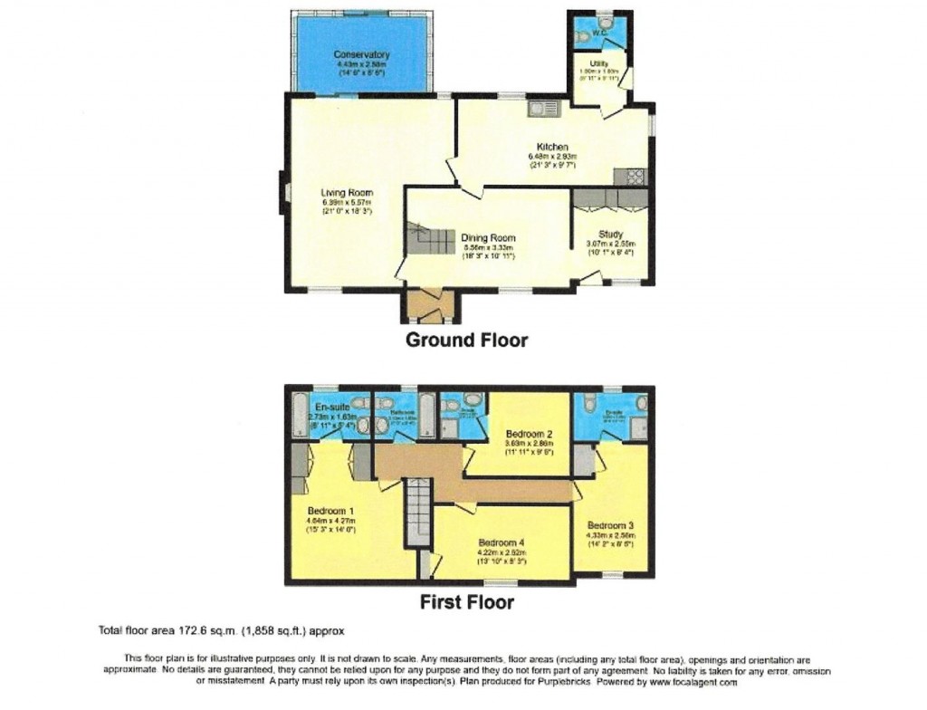 Floorplans For Church Meadow, Finningham, Stowmarket