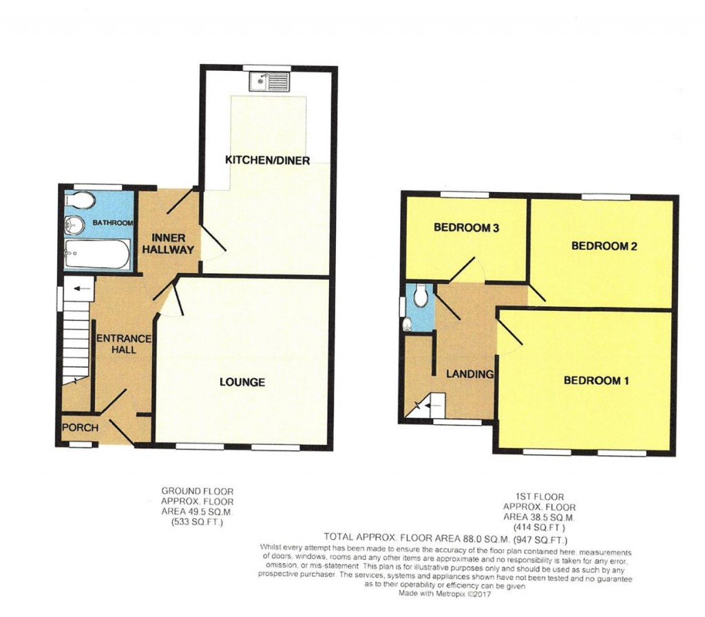 Floorplans For Stowupland Road, Stowmarket