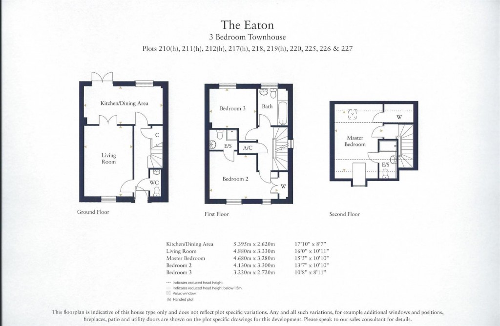 Floorplans For Onehouse Way, Stowmarket