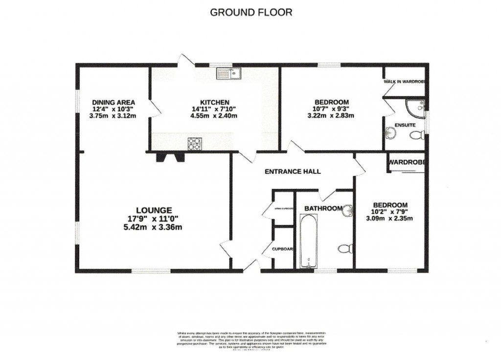 Floorplans For Chalk Hill Lane, Great Blakenham, Ipswich