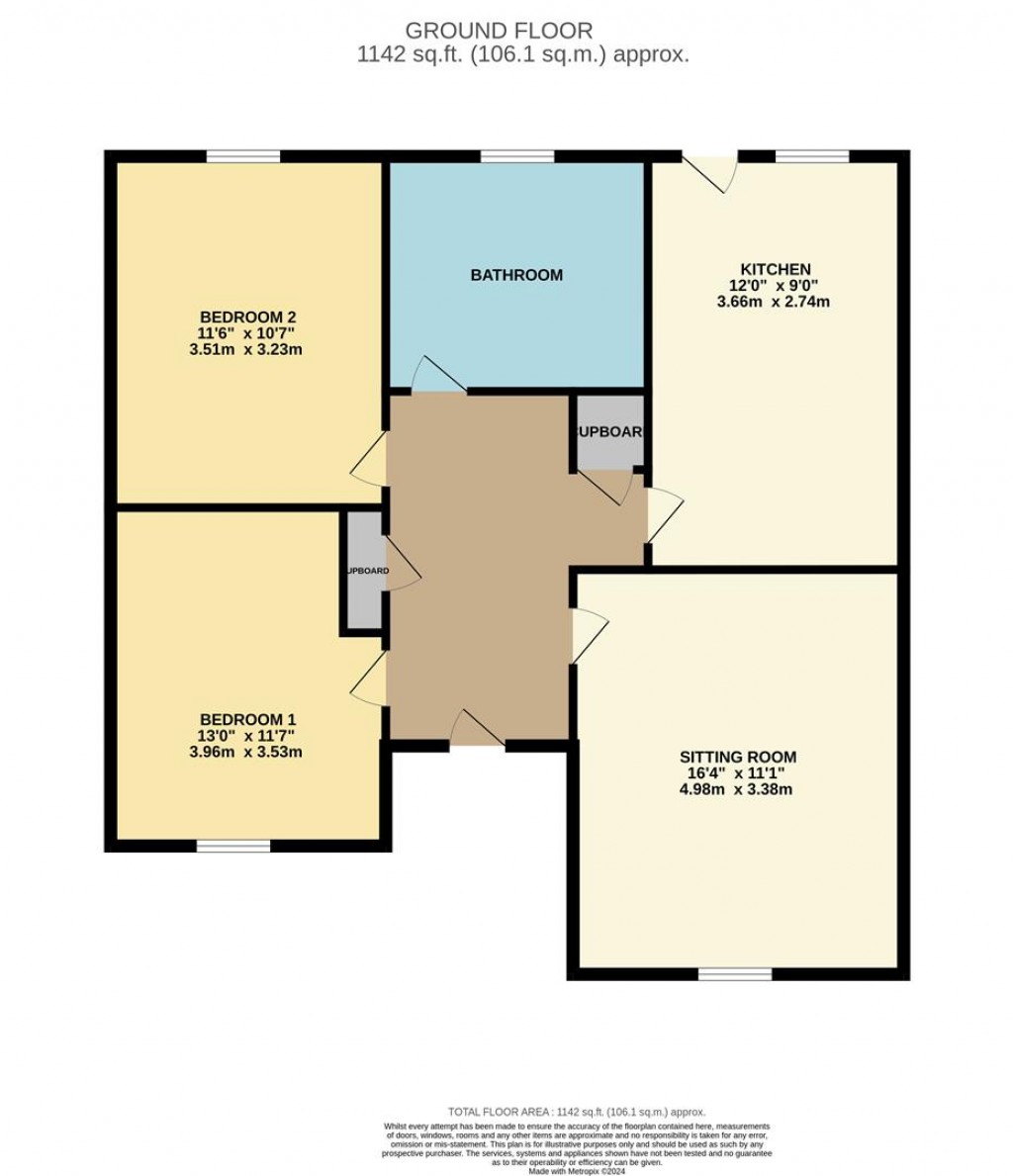 Floorplans For Hall Lane, Elmswell, Bury St. Edmunds