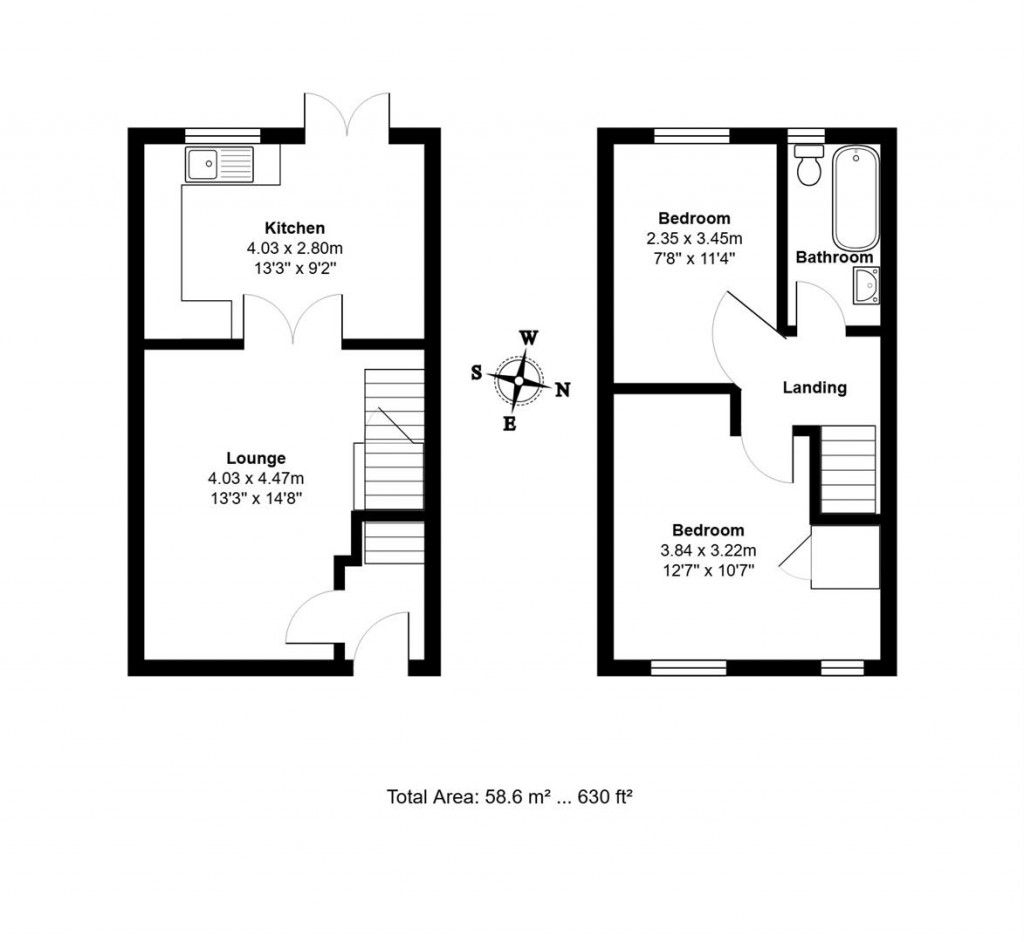 Floorplans For Eastward Place, Stowmarket