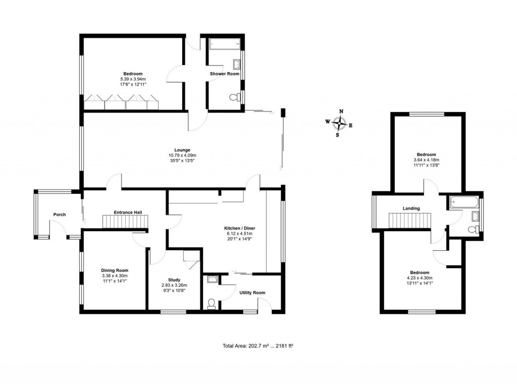 Floorplans For North Acres, Willisham, Ipswich