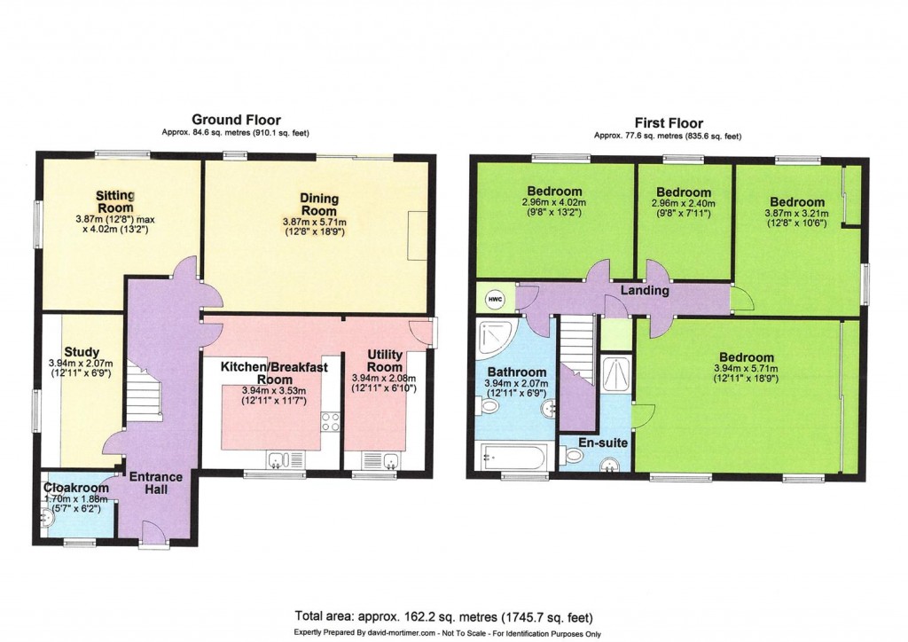 Floorplans For 2 Station Road, Cotton, Stowmarket