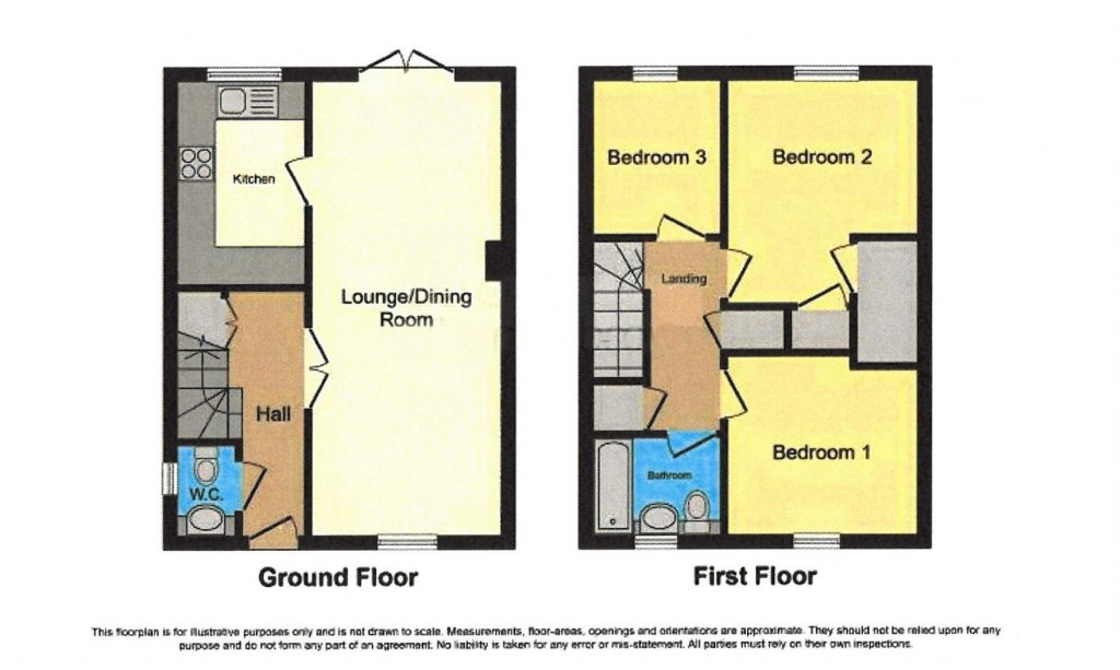 Floorplans For Goosander Road, Stowmarket