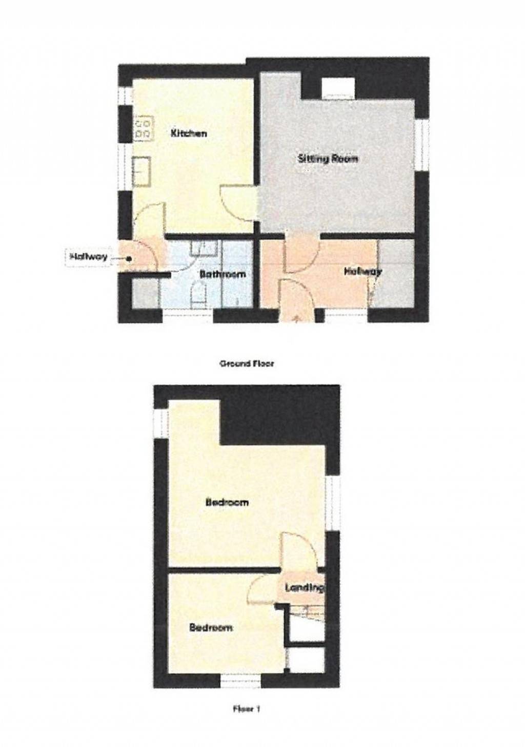 Floorplans For Birds Green, Rattlesden, Bury St. Edmunds