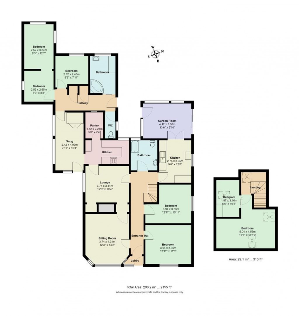 Floorplans For Broad Road, Bacton, Stowmarket