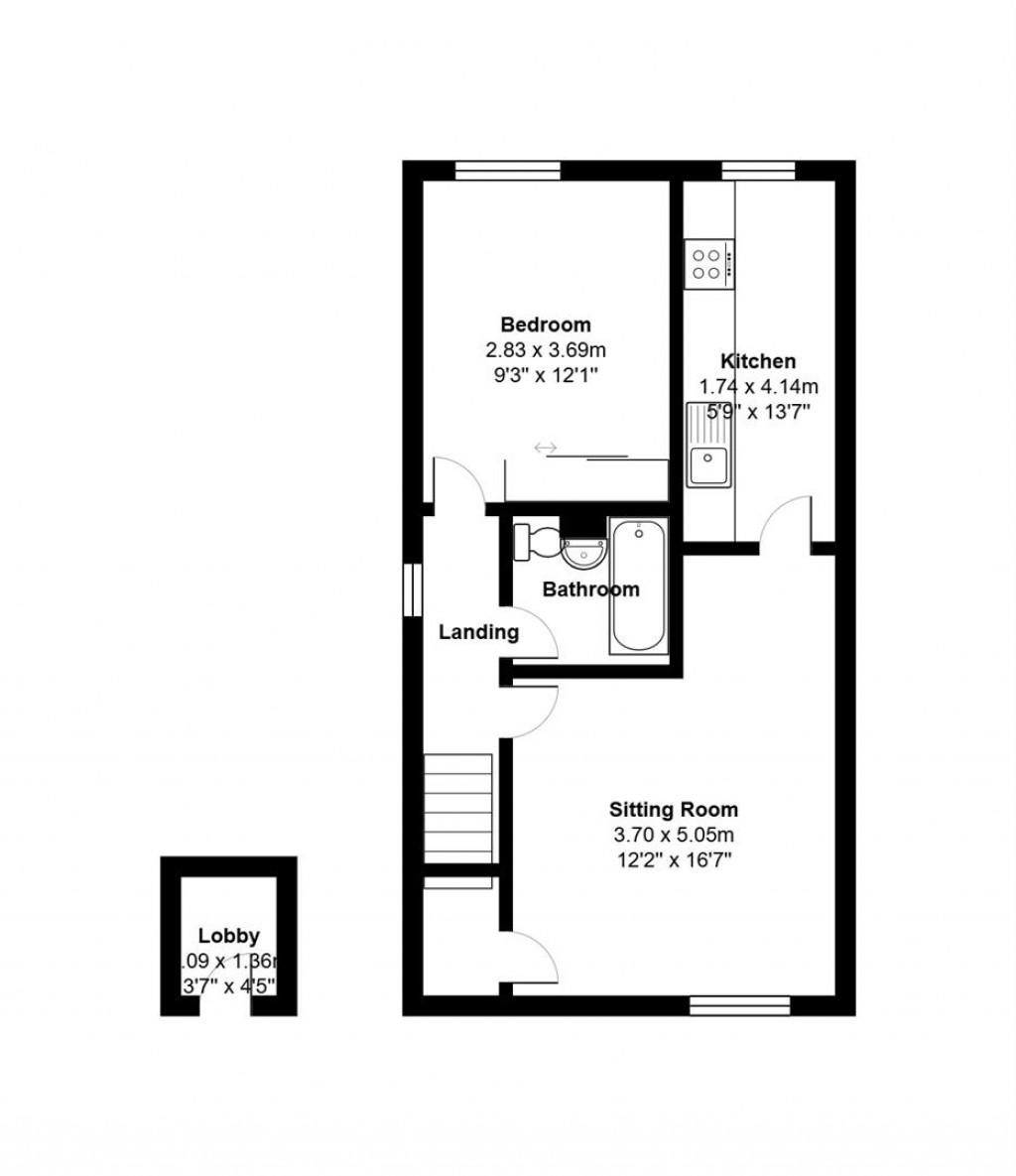 Floorplans For Greenacres, Old Newton, Stowmarket