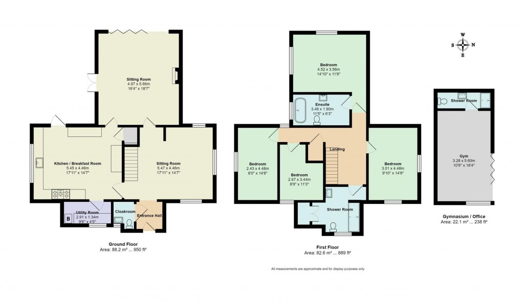 Floorplans For Browns Acre, Mellis, Eye