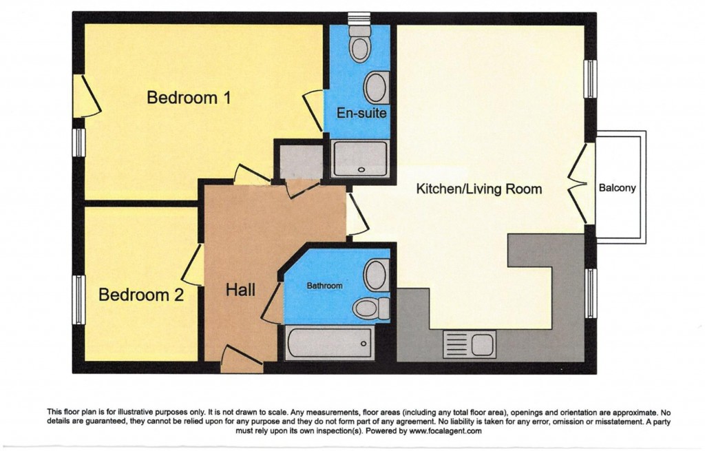 Floorplans For Turnpike Court, Stowmarket