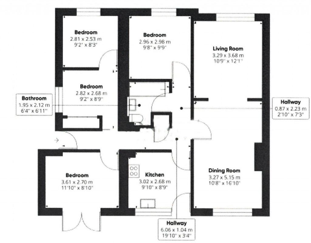 Floorplans For Pretyman Avenue, Bacton, Stowmarket