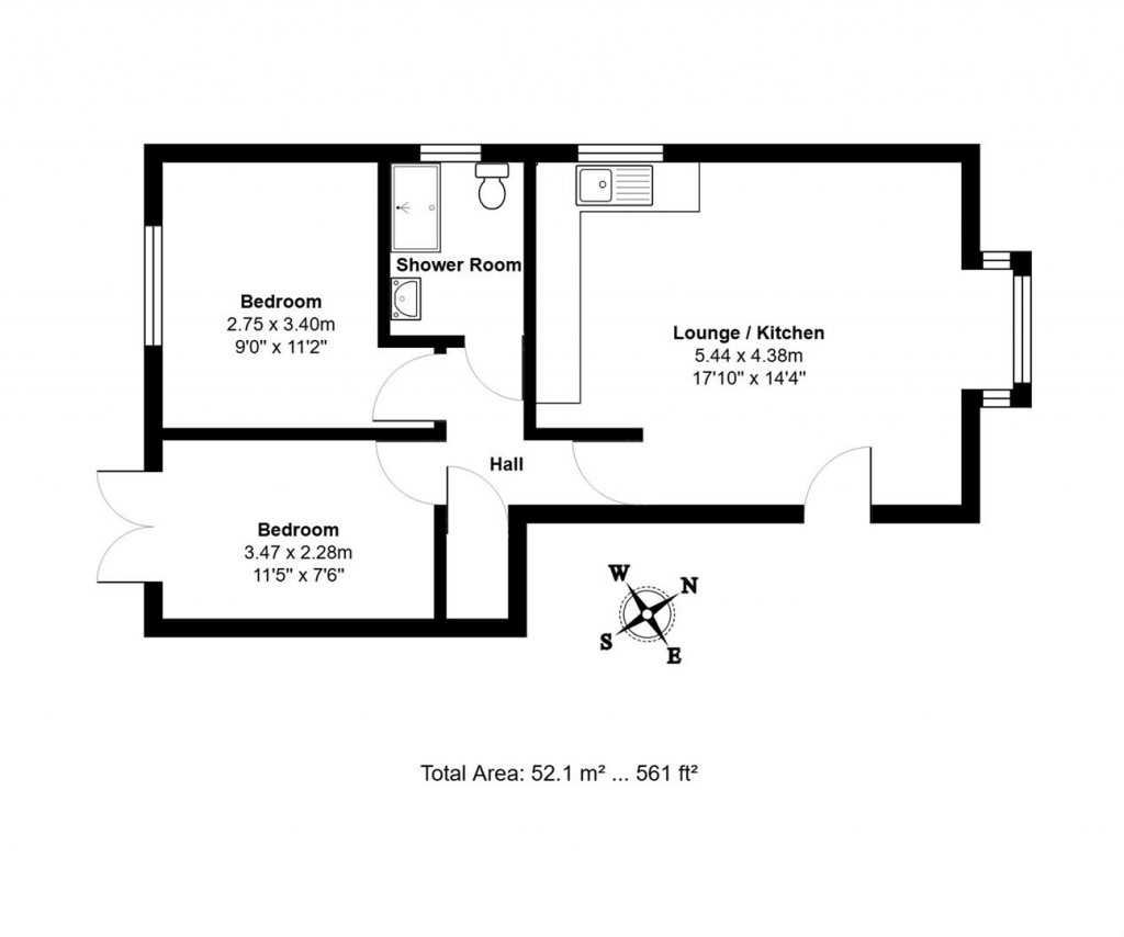 Floorplans For Treeview, Stowmarket