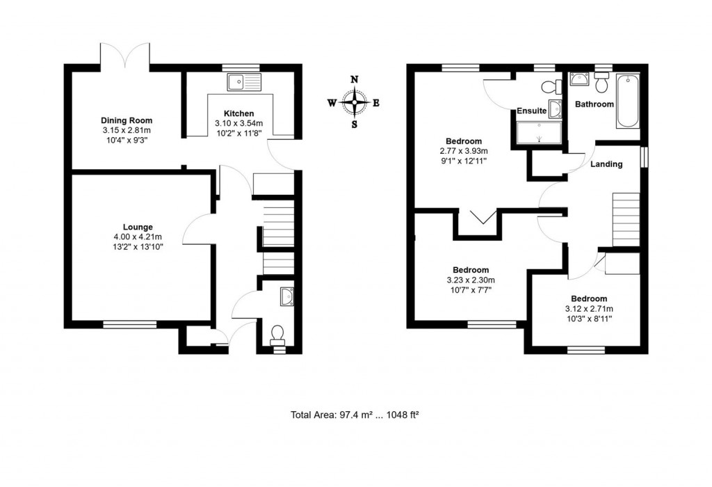 Floorplans For Treeview, Stowmarket